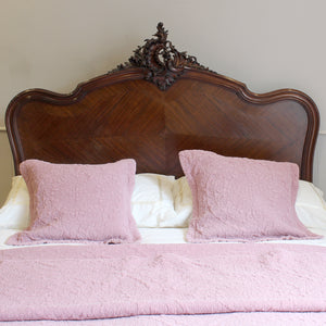 Louis XV Style Bed in Rosewood, WD63