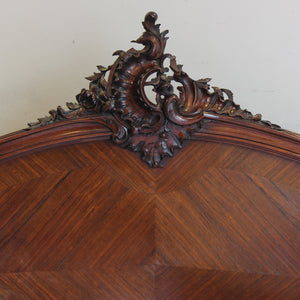 Louis XV Style Bed in Rosewood, WD63