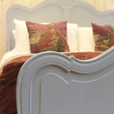 King Size Painted Grey Bed WK92