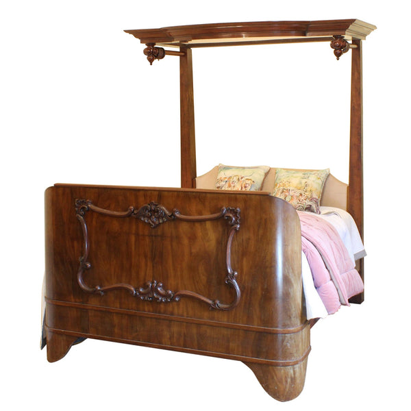Victorian Mahogany Half Tester Bed WHT13