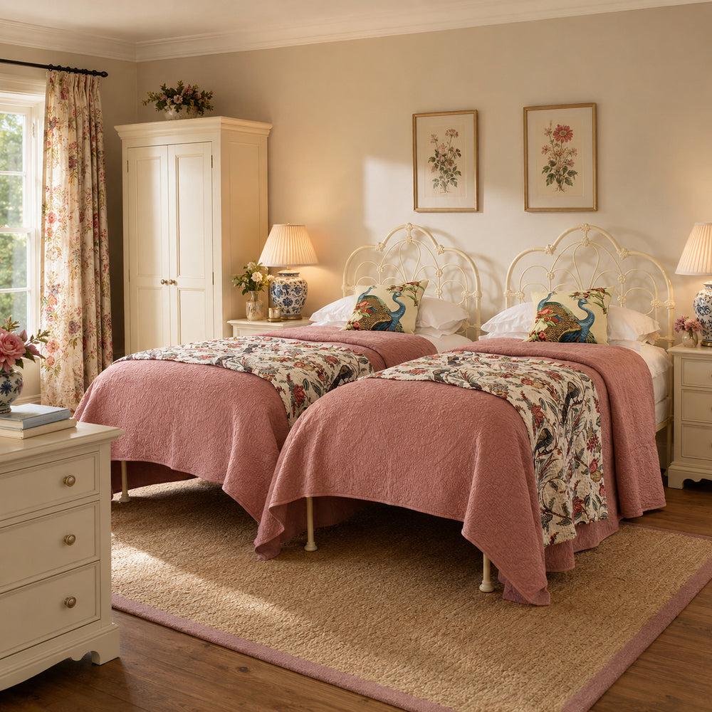 Matching Pair of Platform Beds, MP60