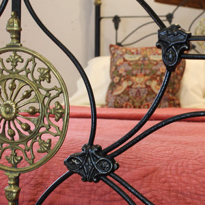 Antique Four Poster Bed in Black M4P58