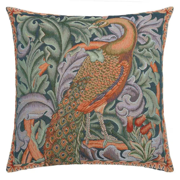 Morris Peacock Left Cushion