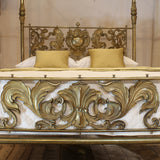 Brass Four Poster Bed by R W Winfield for the Prince of Ottoman Empire Circa 1831 to 1836