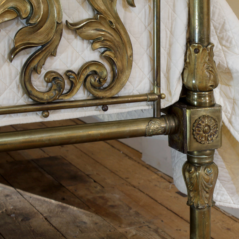 Brass Four Poster Bed by R W Winfield for the Prince of Ottoman Empire Circa 1831 to 1836