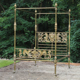 Brass Four Poster Bed by R W Winfield for the Prince of Ottoman Empire Circa 1831 to 1836