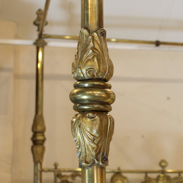 Brass Four Poster Bed by R W Winfield for the Prince of Ottoman Empire Circa 1831 to 1836