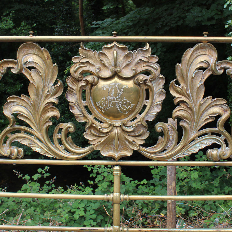 Brass Four Poster Bed by R W Winfield for the Prince of Ottoman Empire Circa 1831 to 1836