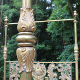 Brass Four Poster Bed by R W Winfield for the Prince of Ottoman Empire Circa 1831 to 1836