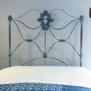 Matching Pair of Cast Iron Beds, MP59