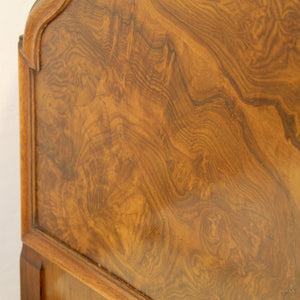 A pair of Queen Anne style antique beds