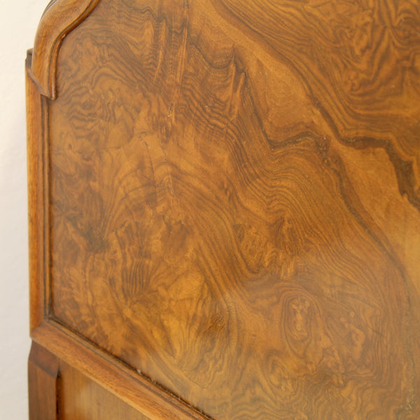 A pair of Queen Anne style antique beds