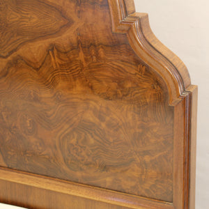 A pair of Queen Anne style antique beds