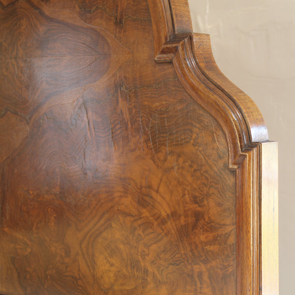 A pair of Queen Anne style antique beds