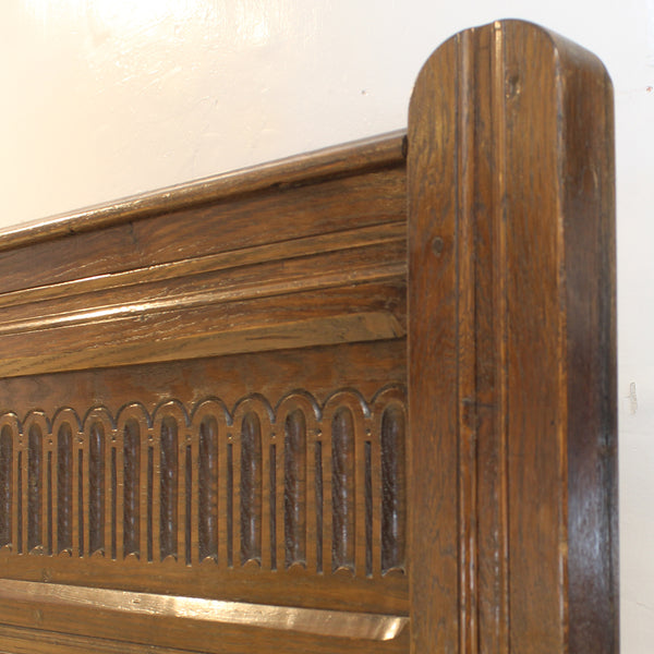 Pair of Oak Antique Beds, WP49