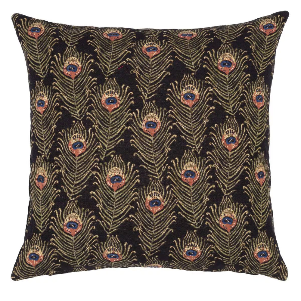 Peacock Feathers Cushion
