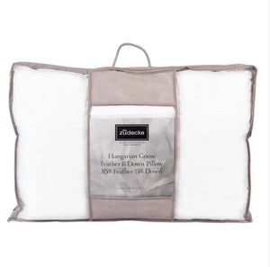 Hungarian Goose Feather & Down Pillow - DIE ZUDECKE