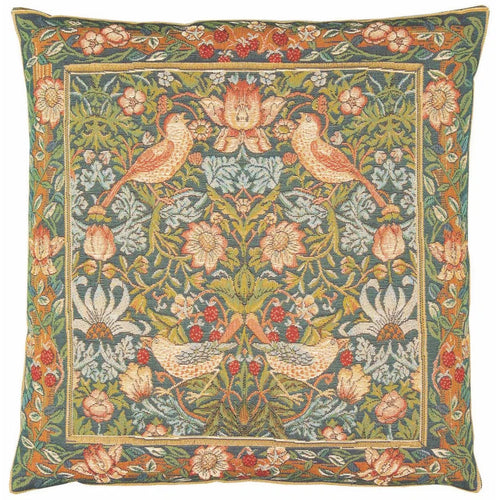 Strawberry Thief Classic & Border Cushion