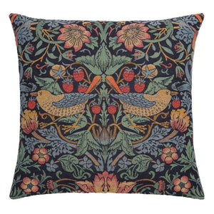 Strawberry Thief Regular Blue Cushion