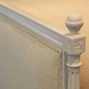 Super King Antique Upholstered Bed WK179