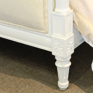Super King Antique Upholstered Bed WK179
