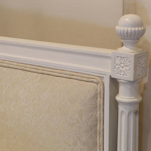 Super King Antique Upholstered Bed WK179