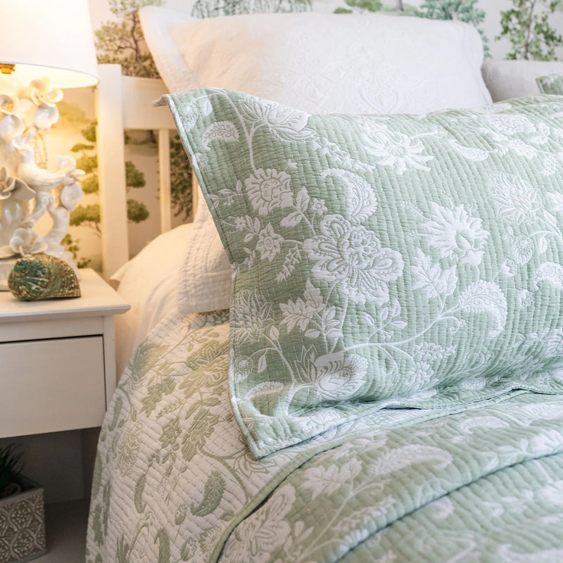 Willow Green Bedspread