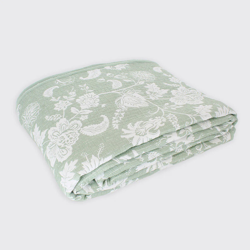 Willow Green Bedspread