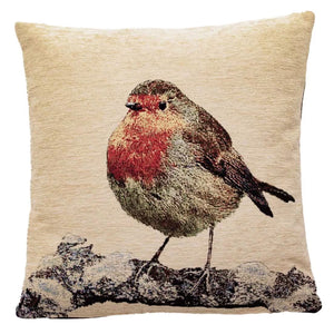 Winter Robin Cushion