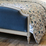 160cm Wide Upholstered Antique Bed WK182