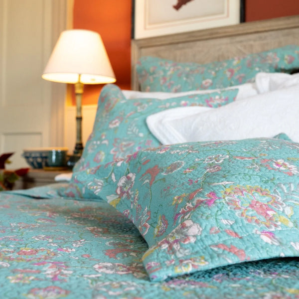 Eloise Duck Egg Bedspread