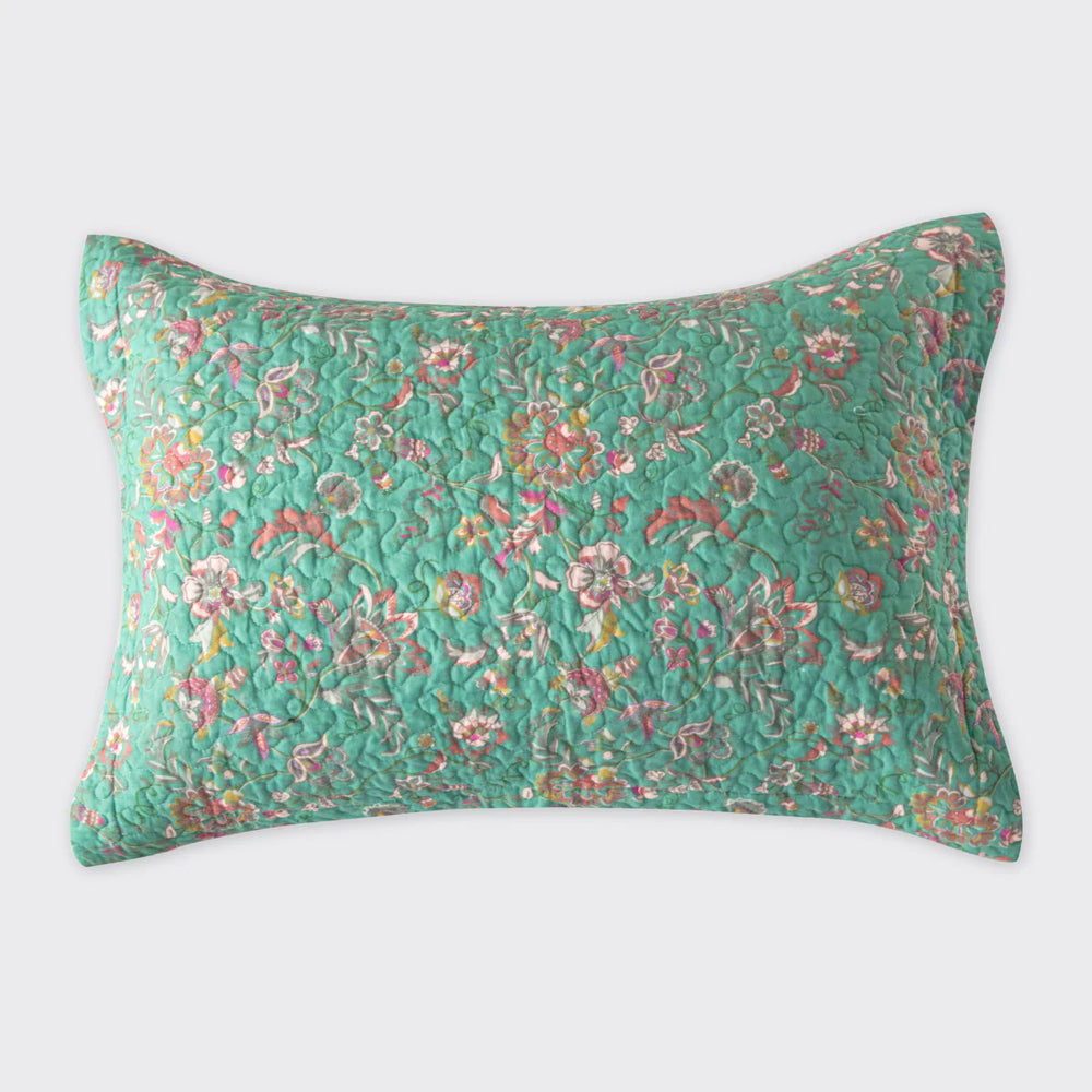 Eloise Duck Egg Pillowshams and Cushions