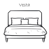 Vesta Headboard - Bespoke Range
