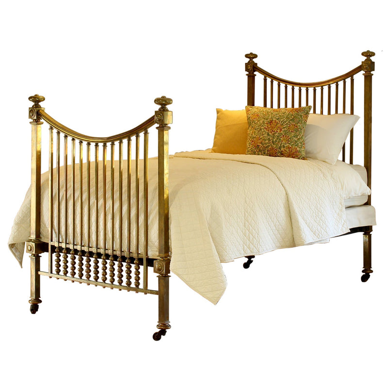Large Single Brass Bed MS52
