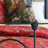 Antique Four Poster Bed in Black M4P44