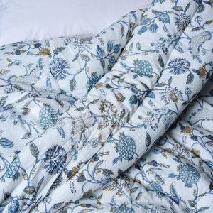 Blue & White Floral