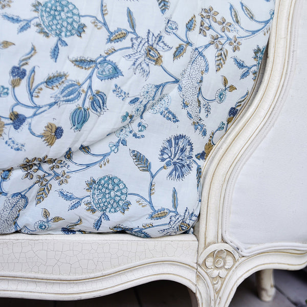 Blue & White Floral
