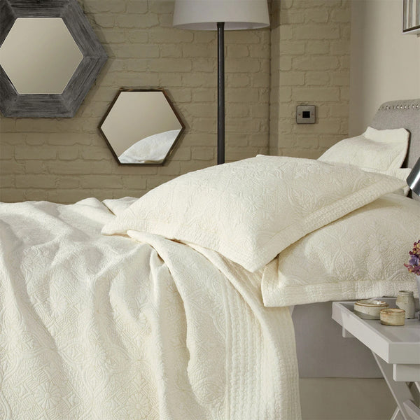 Burford Cream Bedspread