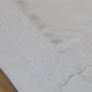 Top Sheet - Lace & Ribbon