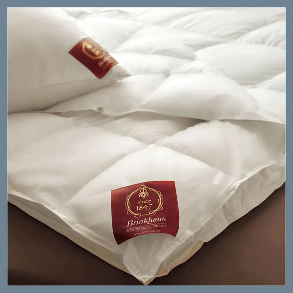 Premier Hungarian Goose Down Duvet from Brinkhaus