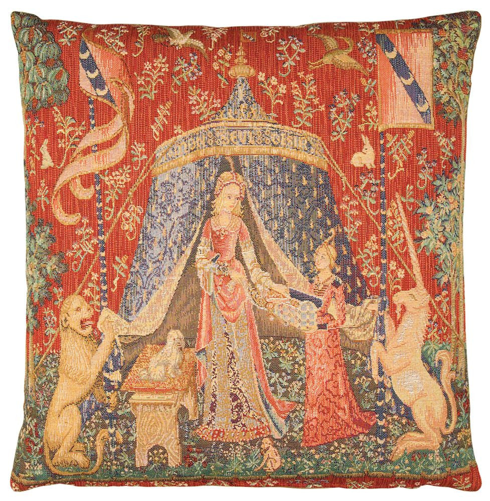 Medieval Lady and Tent