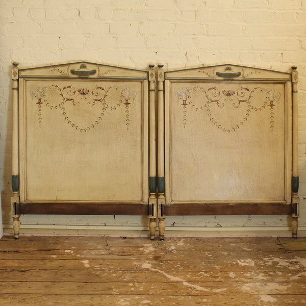 Pair of Painted Headboards WH1