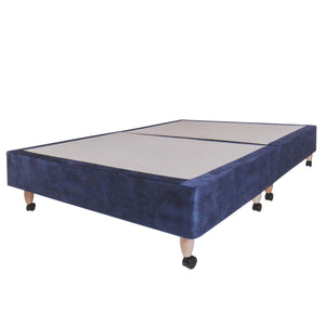 Shallow Sprung Divan - Velvet Range - Single