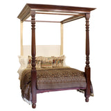 Mahogany Four Poster Bed W4P12