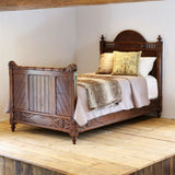 Gothic Style Single Antique Bed WS12 (including a single base)
