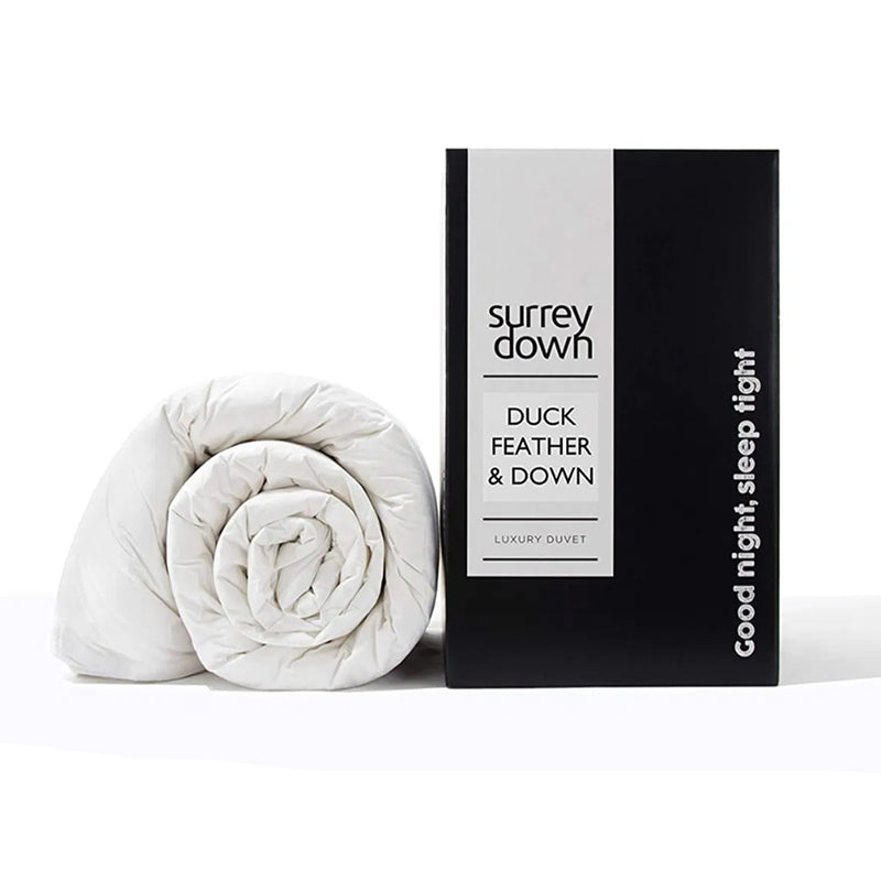 90% Duck Feather and 10% Down Duvet from Surrey Down